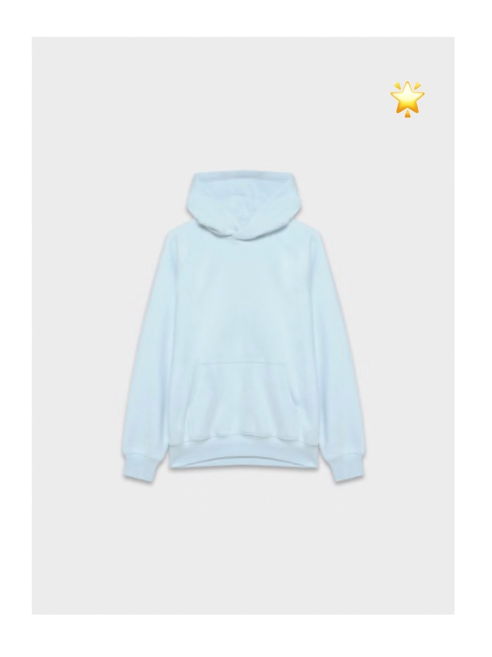 SZ L ARITZIA COZY SWEATFLEECE MEGA RAGLAN™ HOODIE VILLA BLUE - LIMITED EDITION